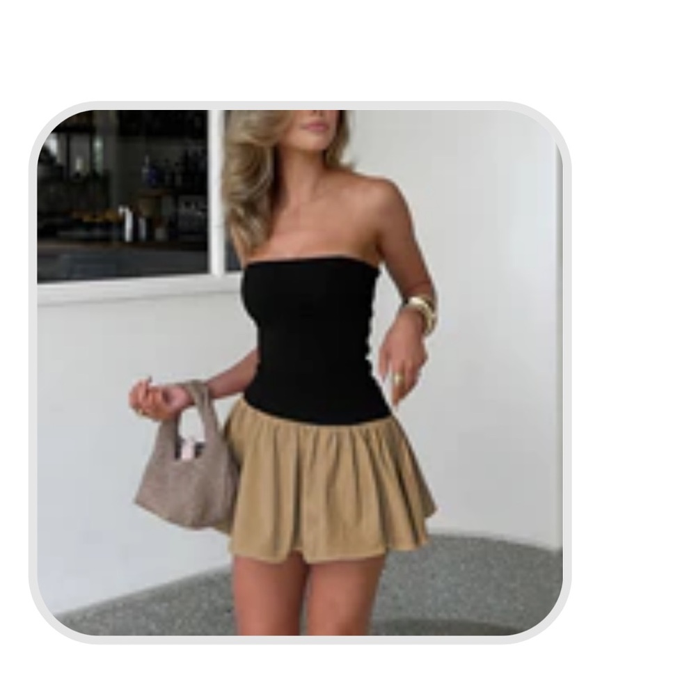 Bustier Short Dress